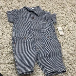 Striped One Piece Outfit